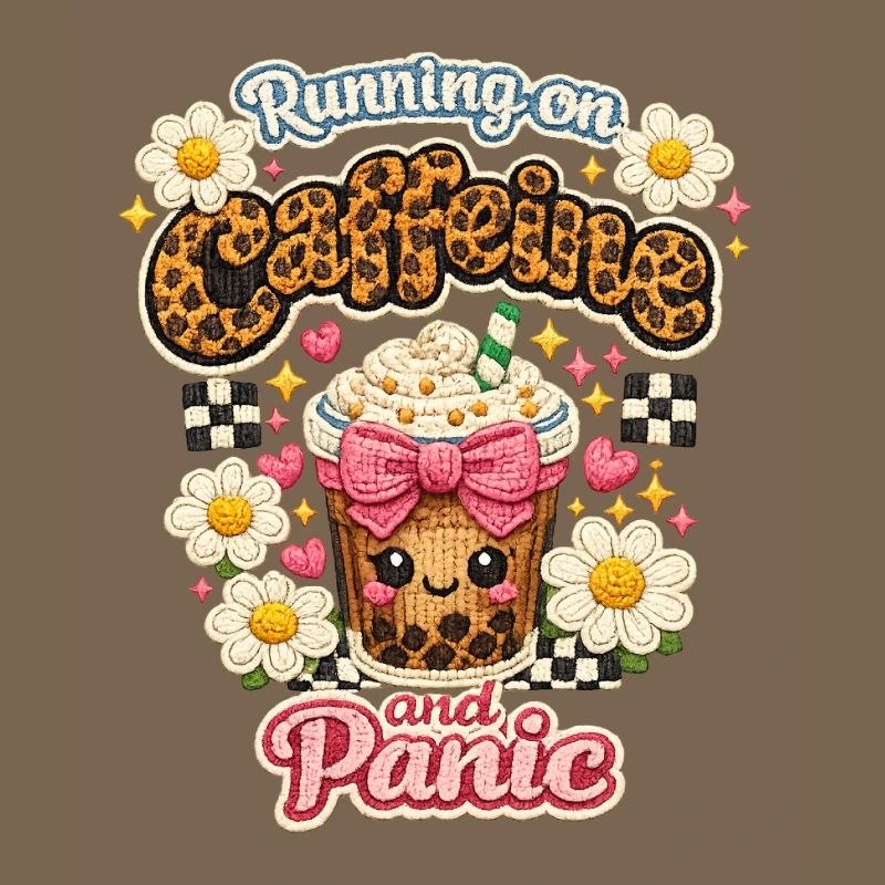 Coffee Panic Leopard Shine Caffeine