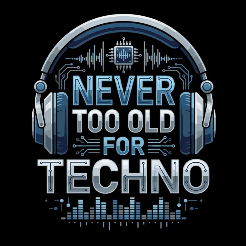 Never Too Old For Techno DJ Music