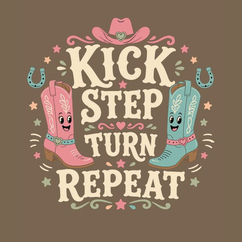 Kick Step Turn Repeat