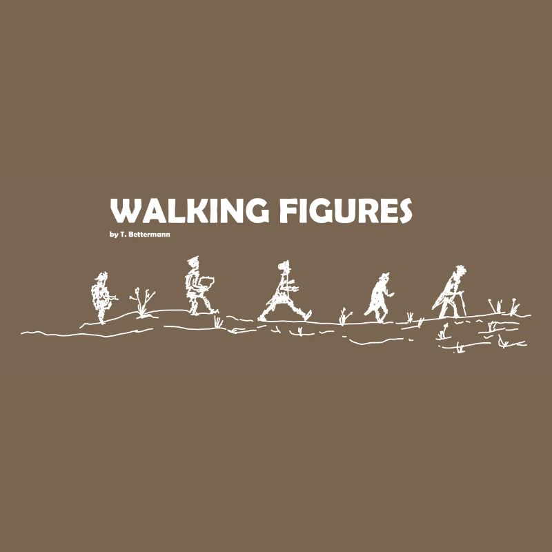 Figures de marche blanc