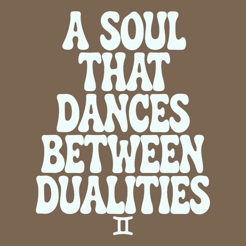 Gemini soul dancing between dualities