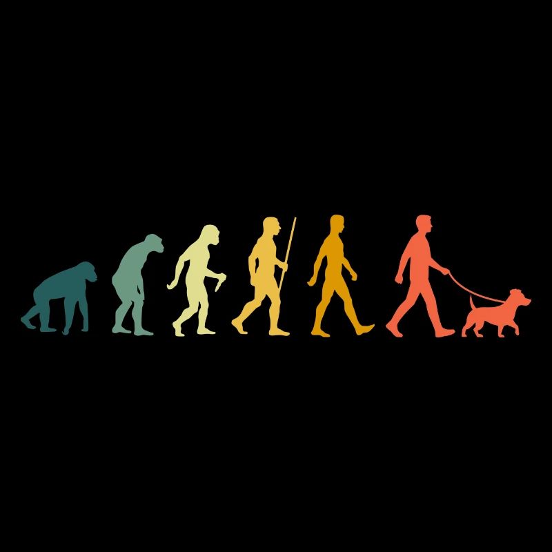 Jack Russel Evolution Retro Russel Terrier Chiens