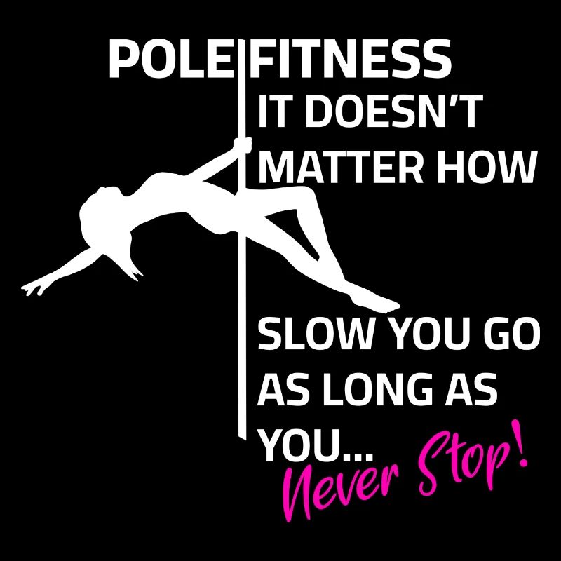Dicton silhouette de pole dance