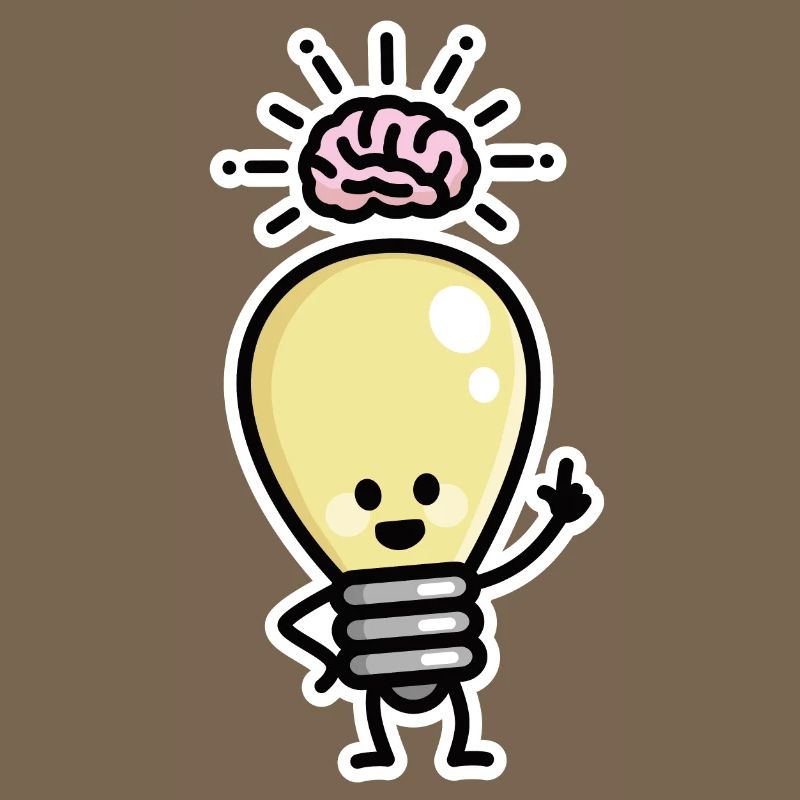 Light Bulb Idea Brains Creative Genius Creativity