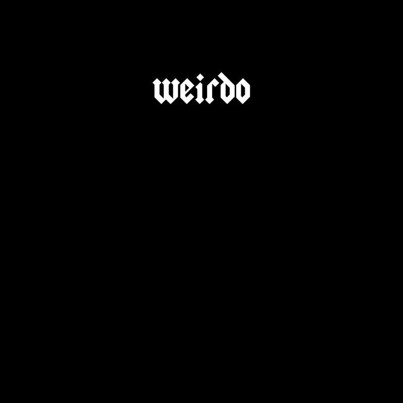 Weirdo Anders Spécial Emo Goth Punk Geek Weird