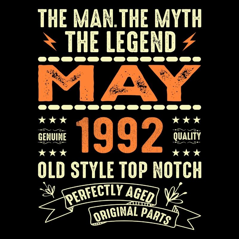 Birthday May 1992 - May 1992