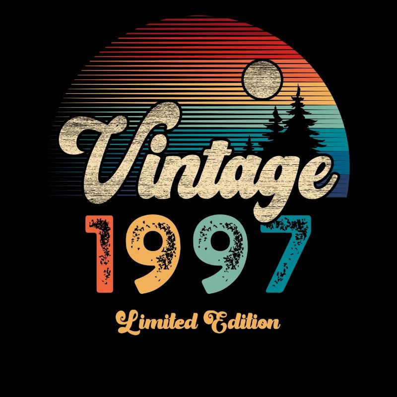 Millésime 1997 Anniversaire Rétro