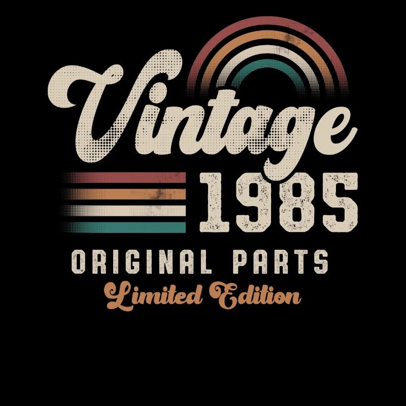 Millésime 1985 Anniversaire Rétro
