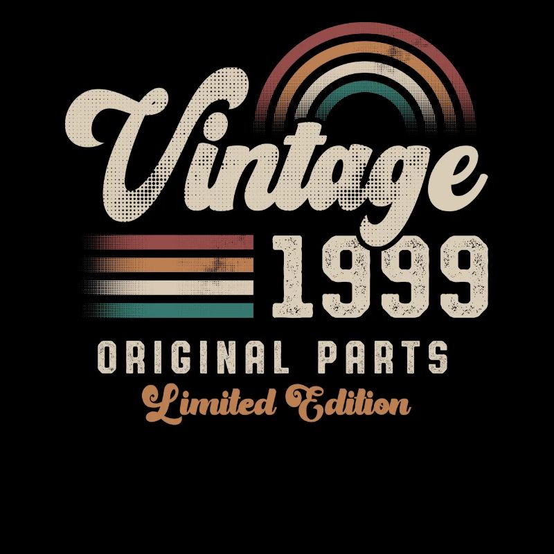 Millésime 1999 Anniversaire Rétro