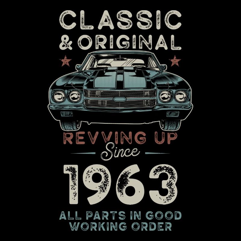 Geboren 1963 Geburtstag Oldtimer