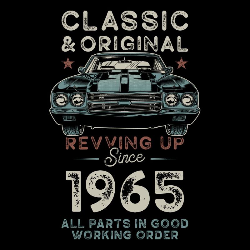 Geboren 1965 Geburtstag Oldtimer