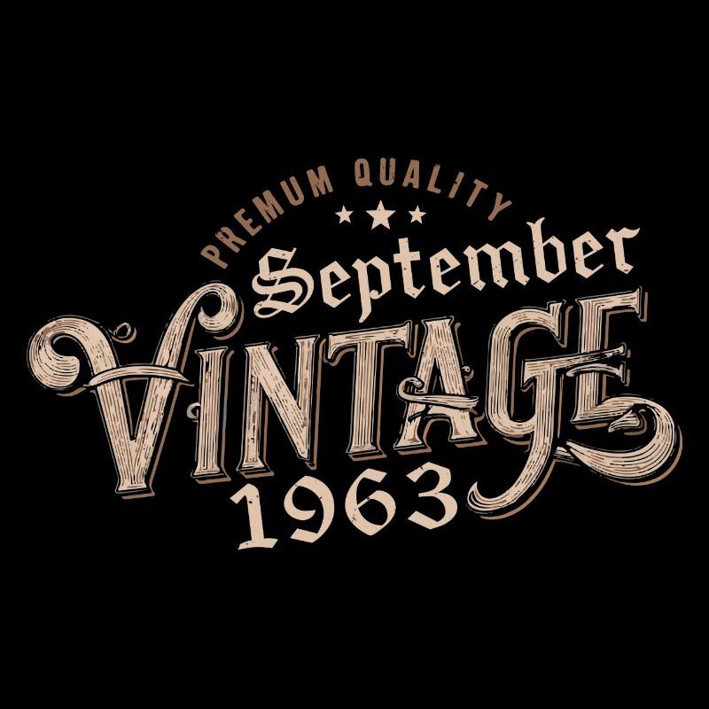 Birthday September 1963 Gift September 1963