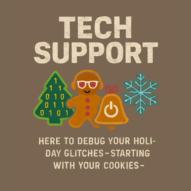 Admin Christmas Gift IT Support Debugging