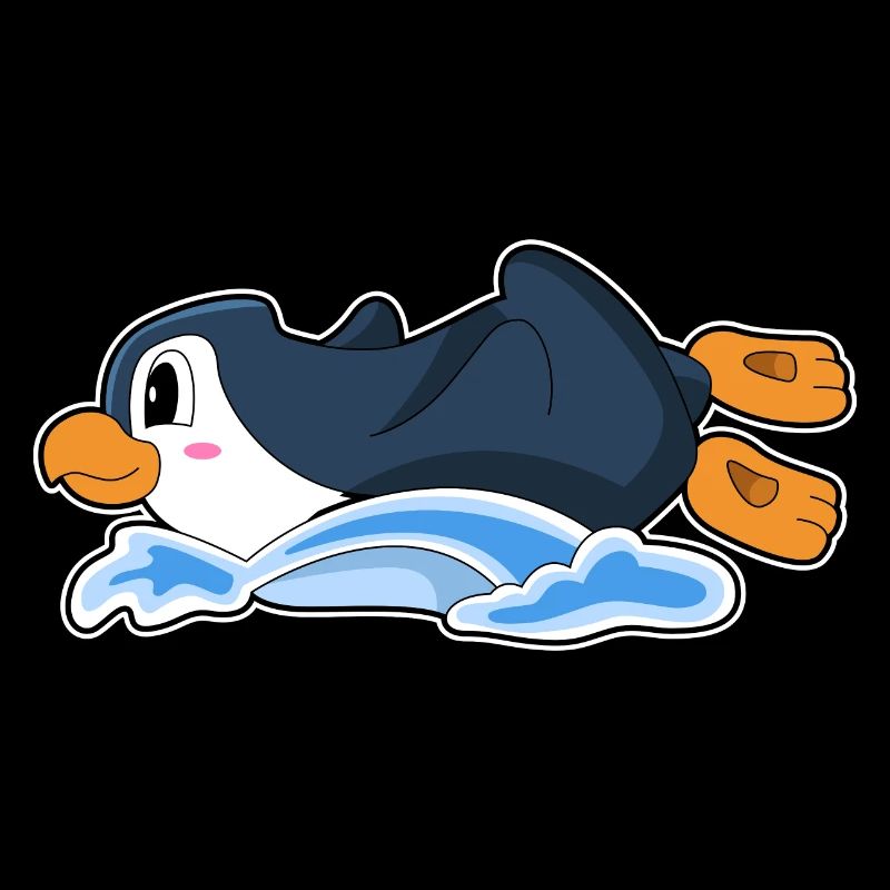 Penguin Water Slide