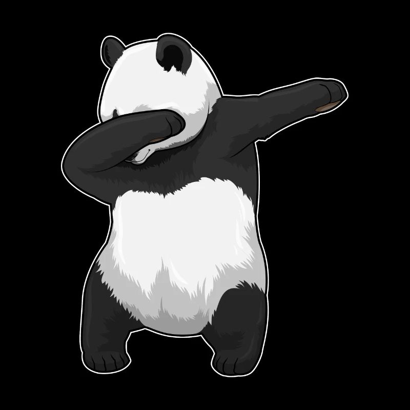 Panda au Hip Hop Dance Dab