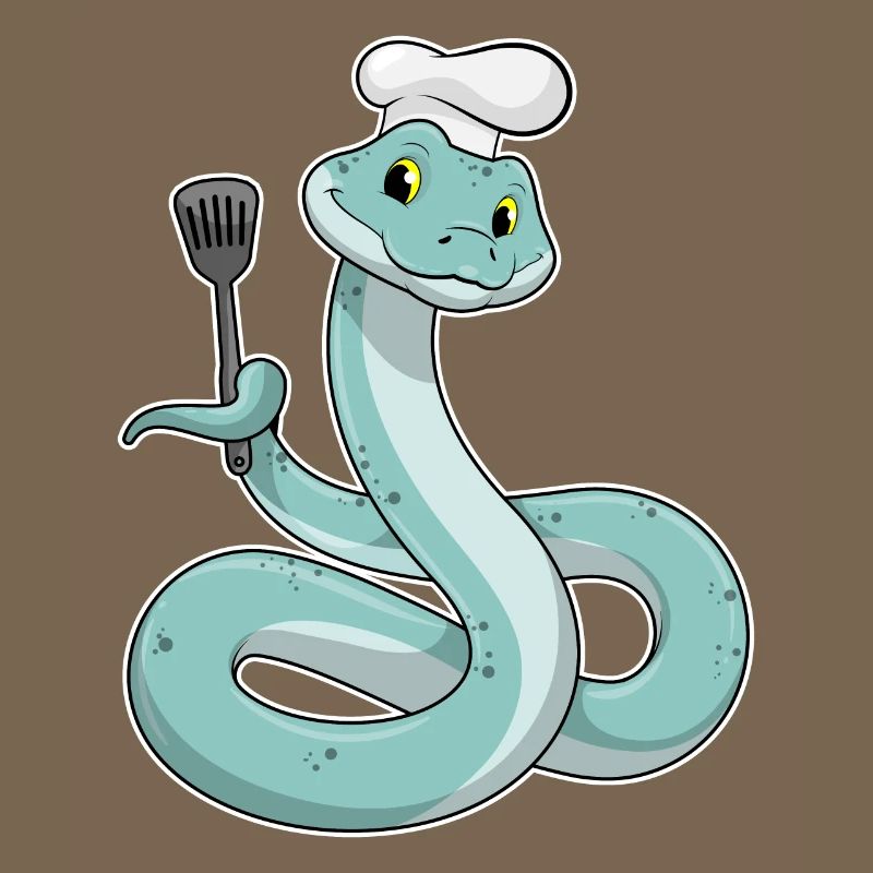 Queue as a chef with a chef's hat