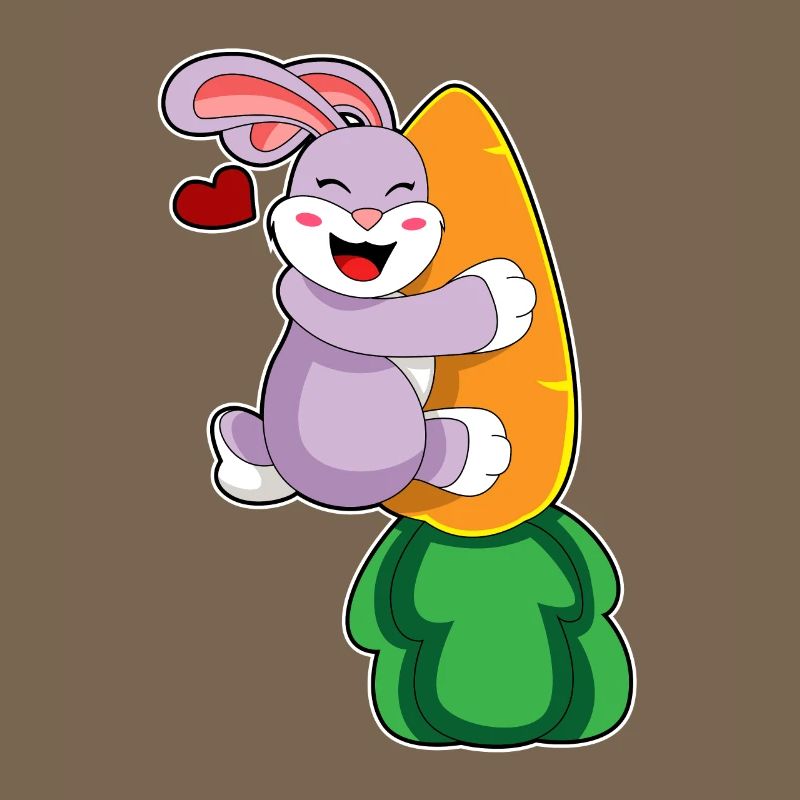 Rabbit with carrot