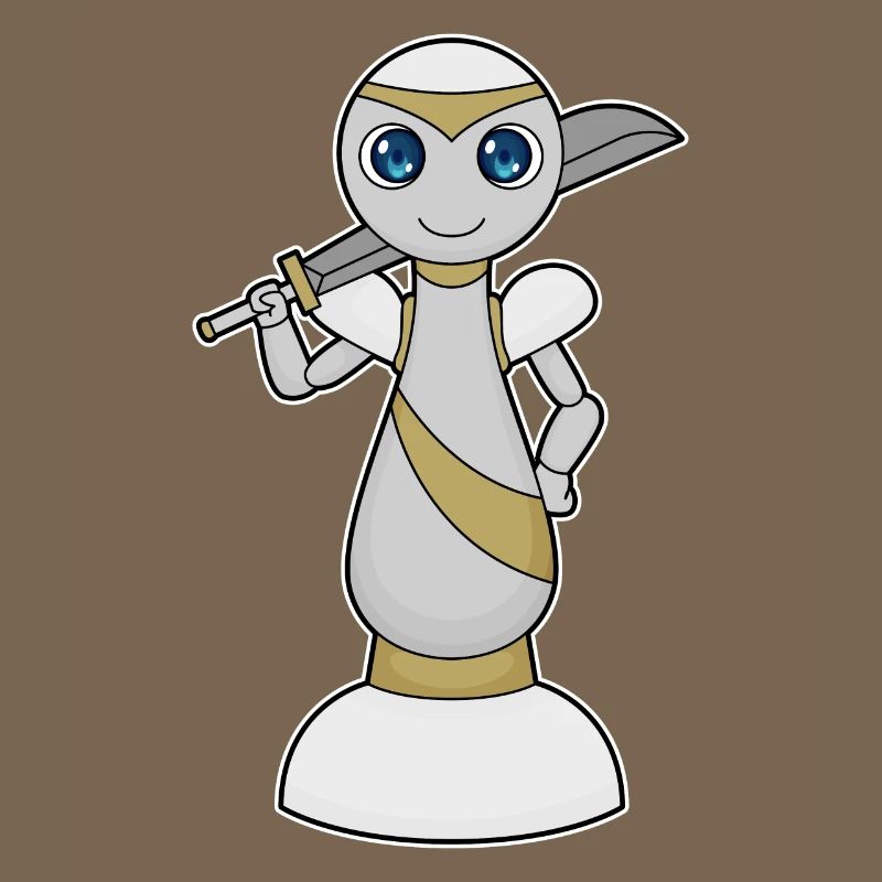 Pièce d’échecs Pion Épée Échecs