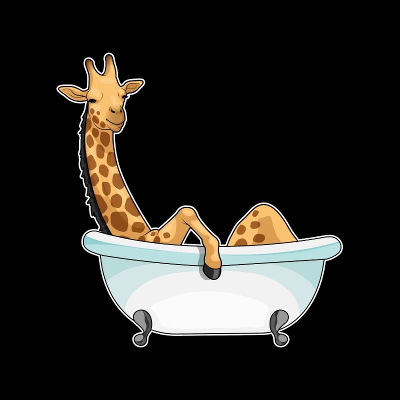 Baignoire girafe