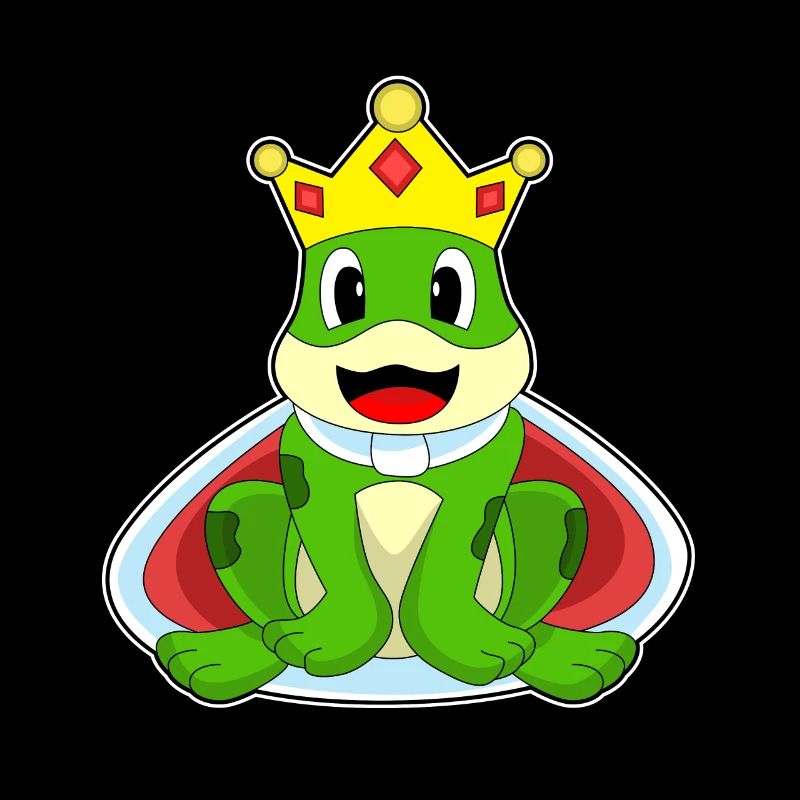 Frog King Crown