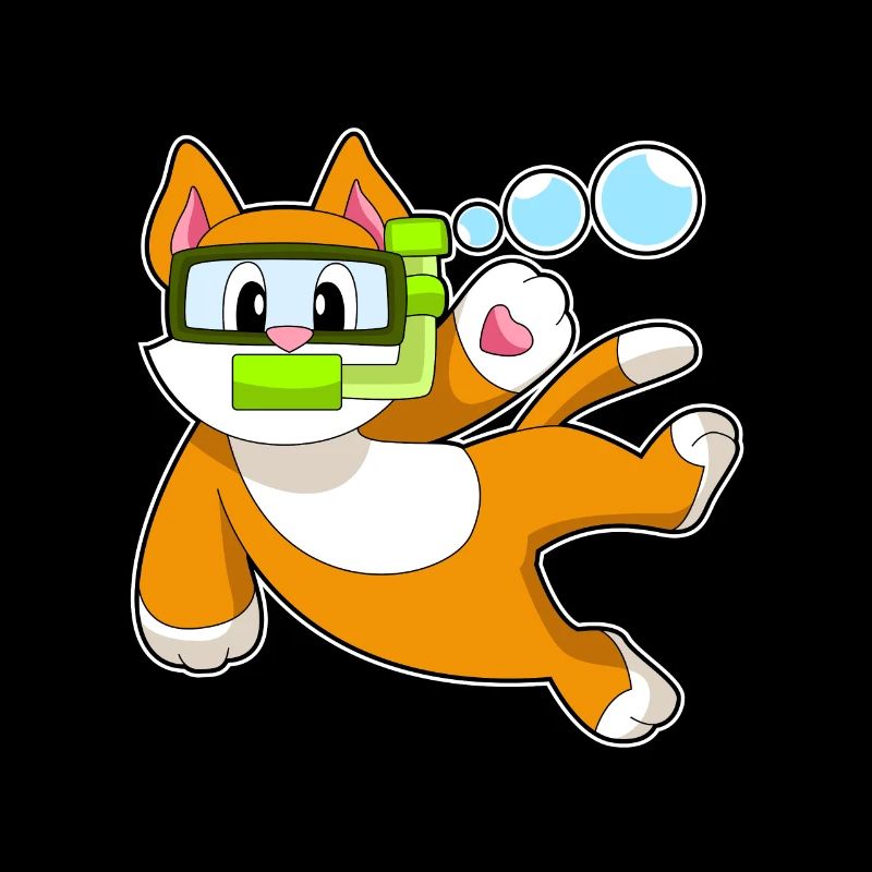 Cat Diver Snorkel