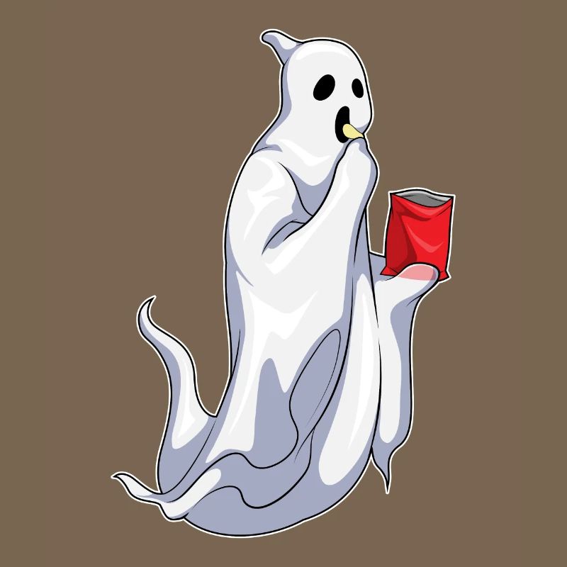 Ghost Halloween Chips