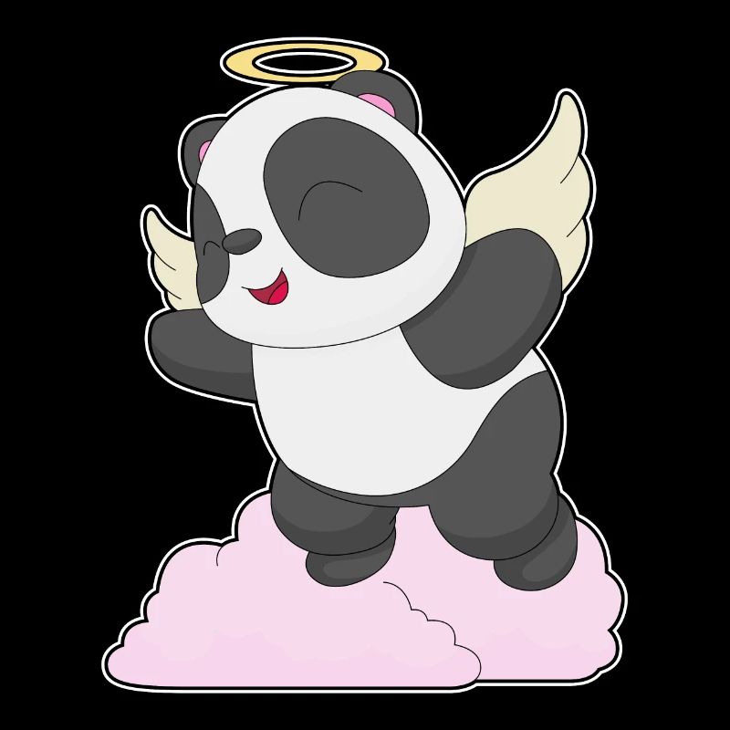 Panda Ange Ange Ailes