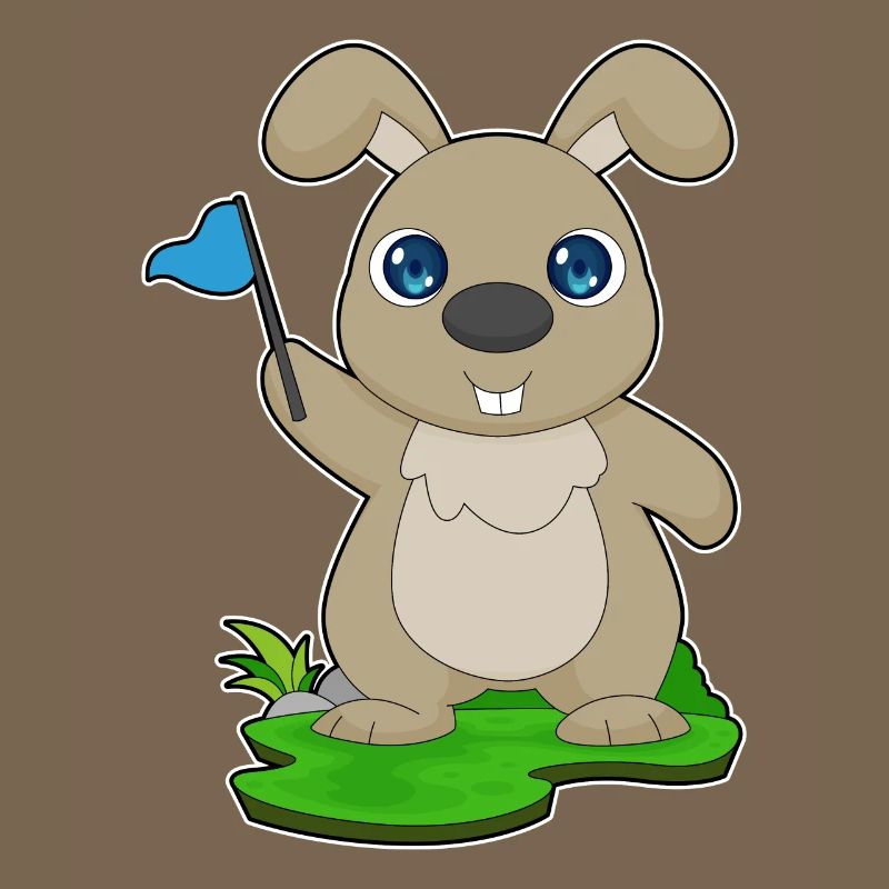 Drapeau du lapin