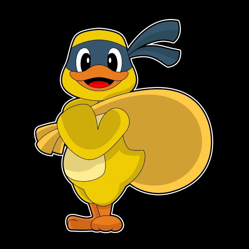 Sac de bandit canard