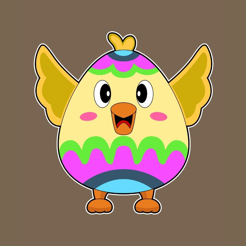 Chicken Easter Easter Egg