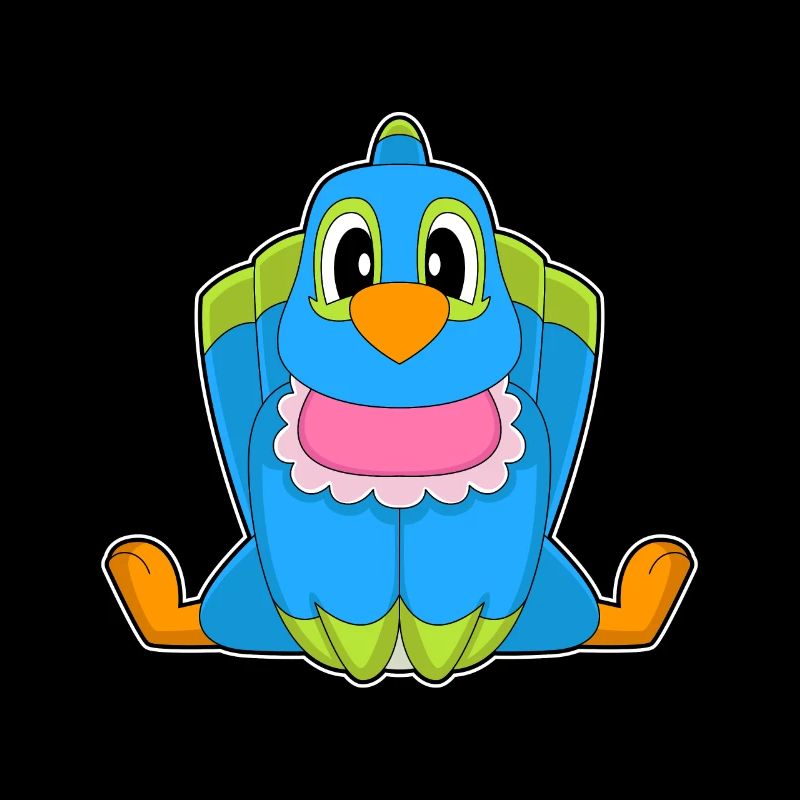 Parrot Baby Bib