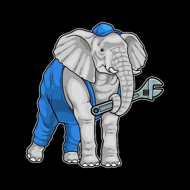 Elephant Mechanic Wrench