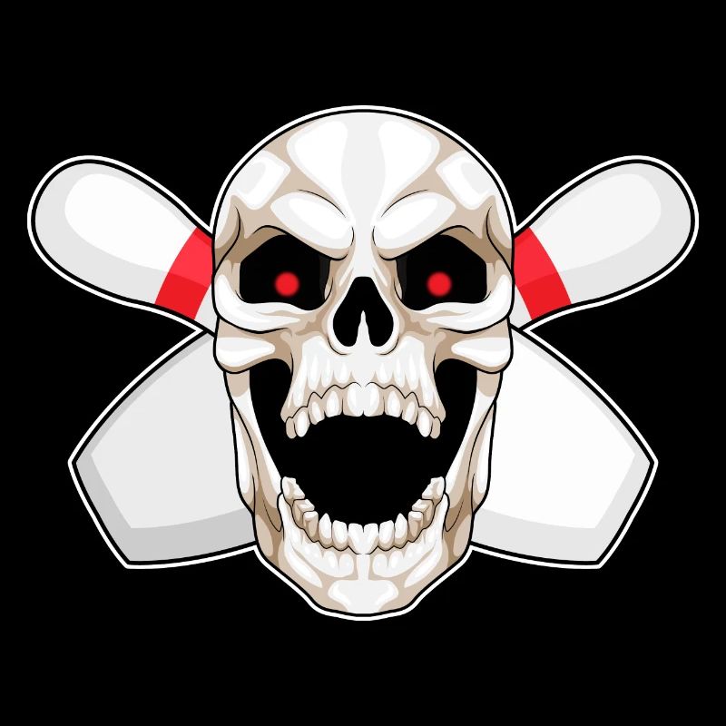 Skull Bowling Bowling Épingle