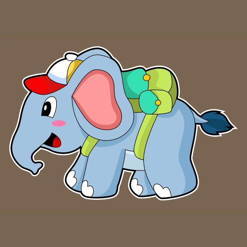 Elephant School Backpack