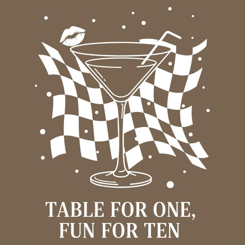 Table For One Martini Party