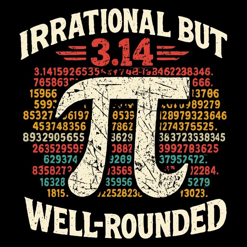Conception irrationnelle mais complète des mathématiques du Pi Day