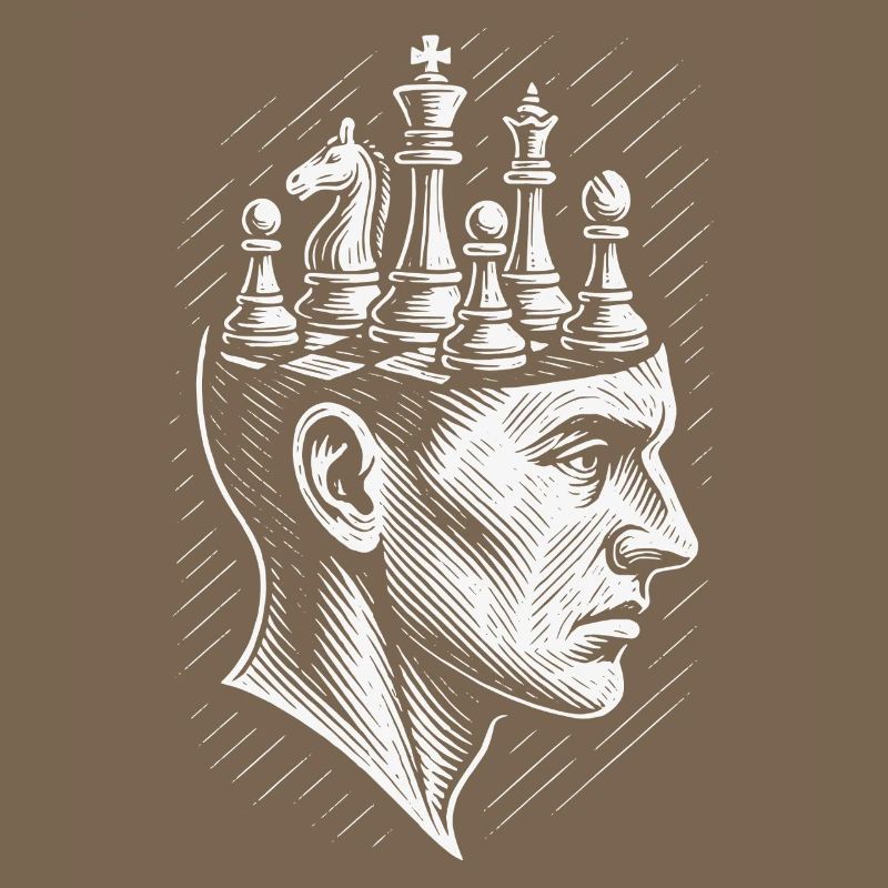 Chess Enthusiast Ghost Chess Player