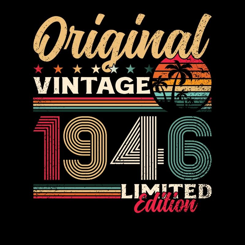79th Birthday Original Year 1946