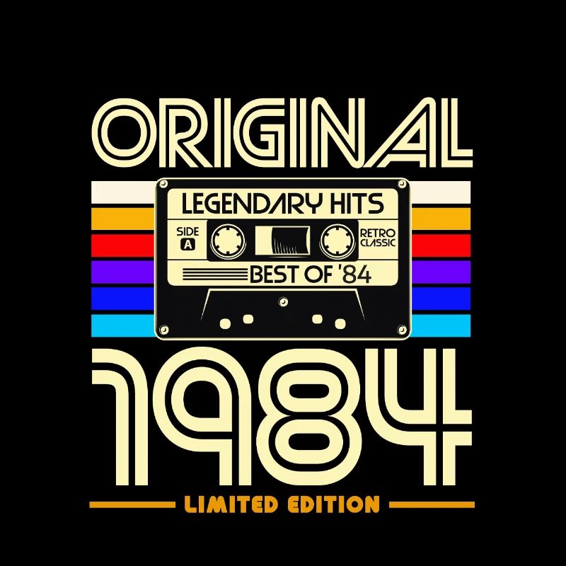 Original 1984 Retro Cassette
