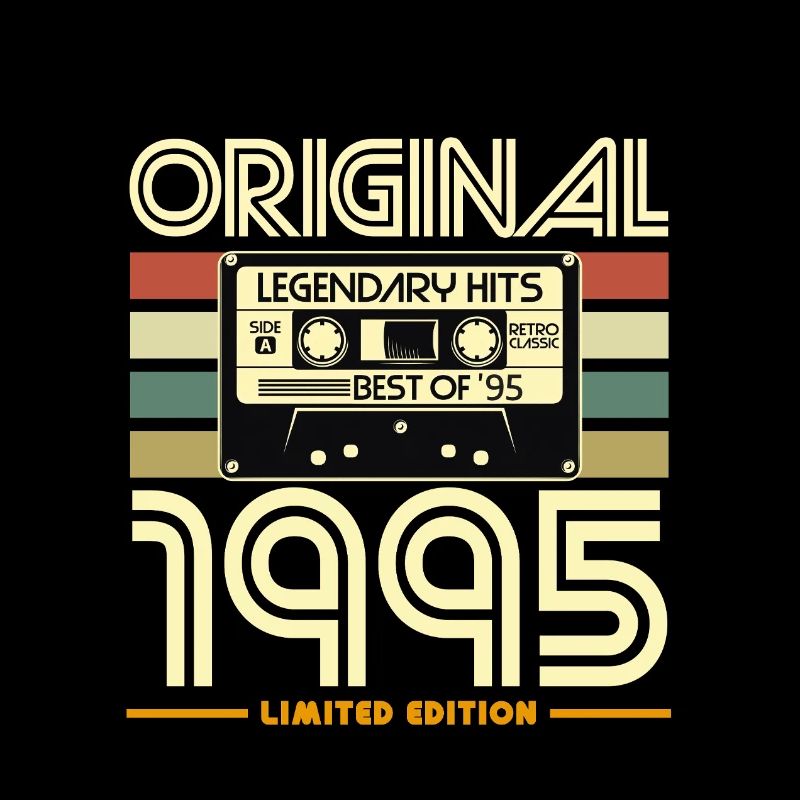 Original 1995 Cassette Retro