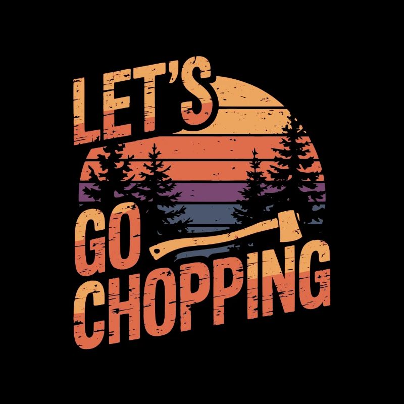 Chopping Wood Lumberjack Tree Cutter