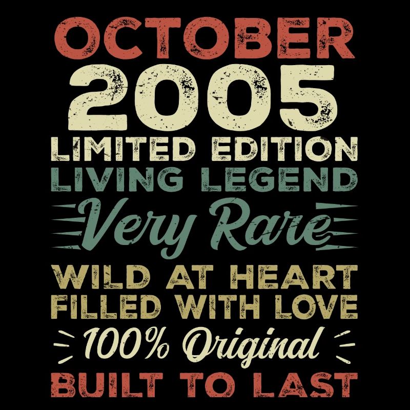 2005 Octobre 2005 Anniversaire Octobre 2005 Original