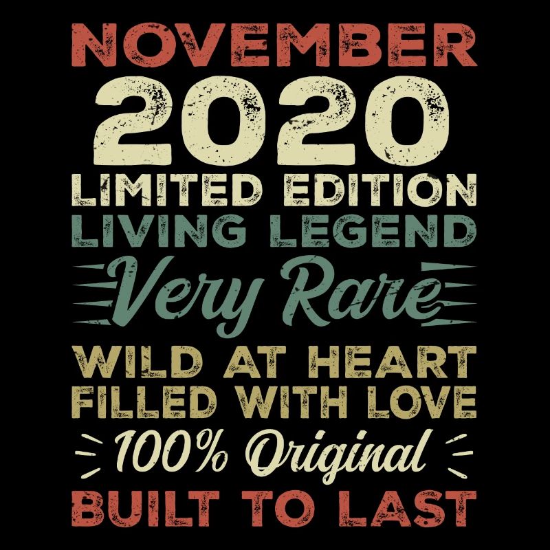 Legend Since November 2020 Vintage November 2020