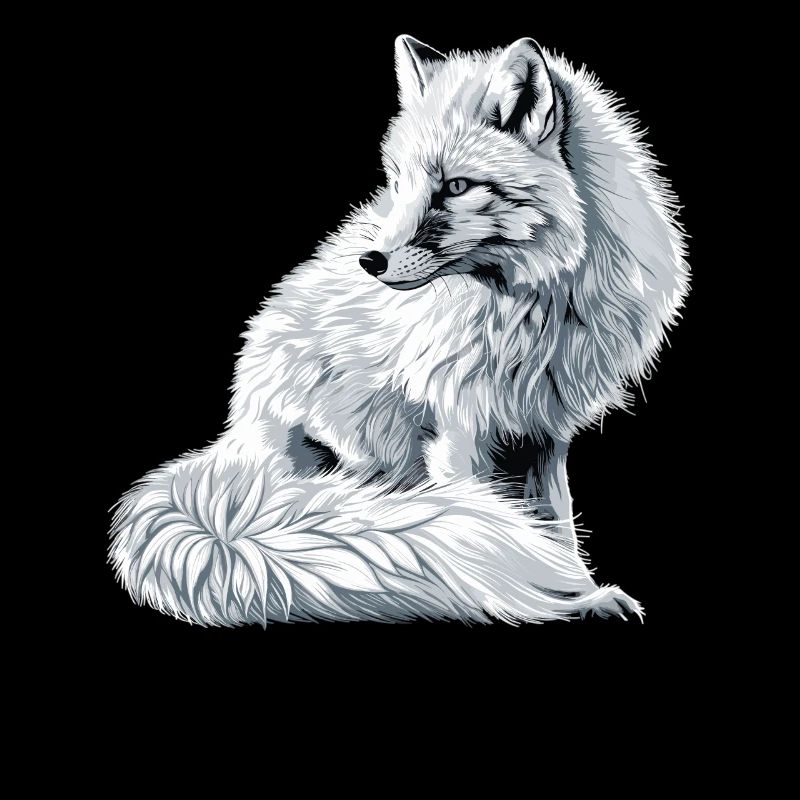Renard arctique Polarfüchse Polarfuchs