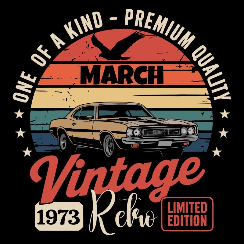 Anniversaire Mars 1973 Année Édition Limitée 1973