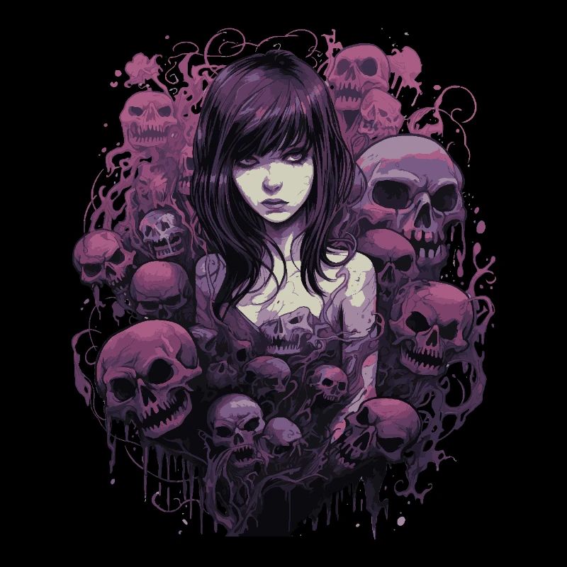 Emo Horrorpunk Girl