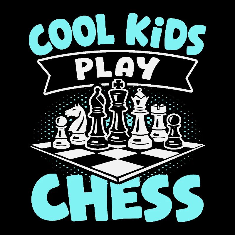 Chess Player Cool Kids Play Chess