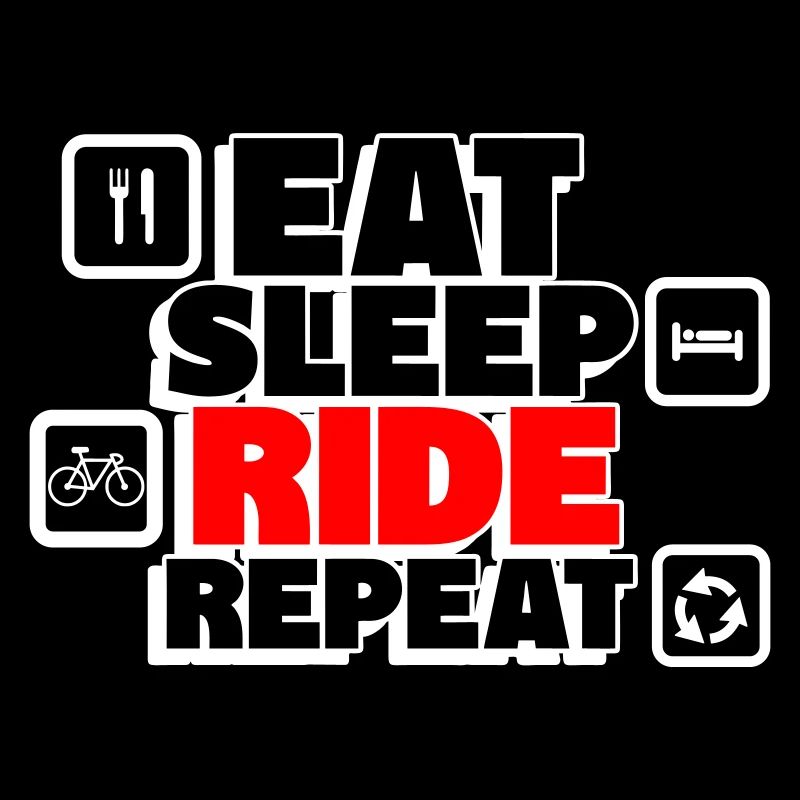 Eating, sleeping, cycling, repeating