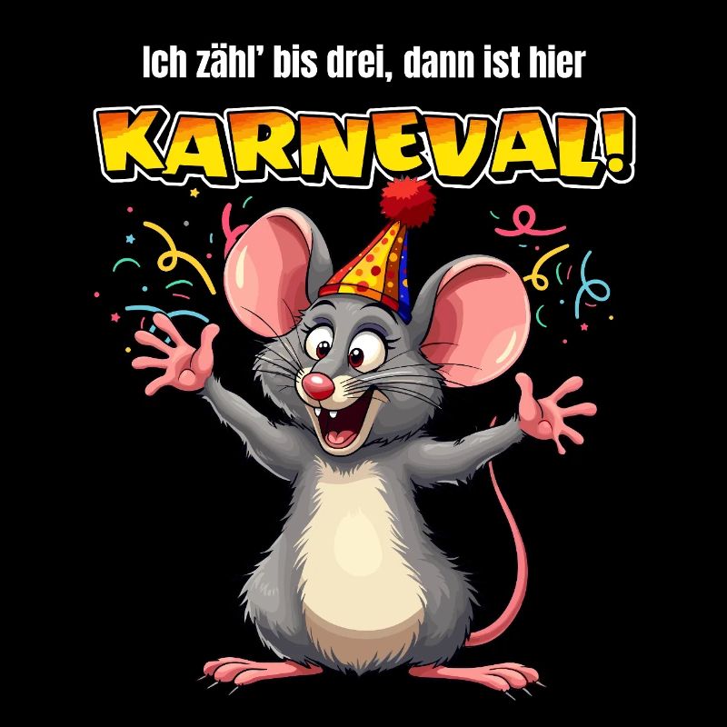 Carnival Costume Party Mouse Cologne Cologne Alaaf Funny