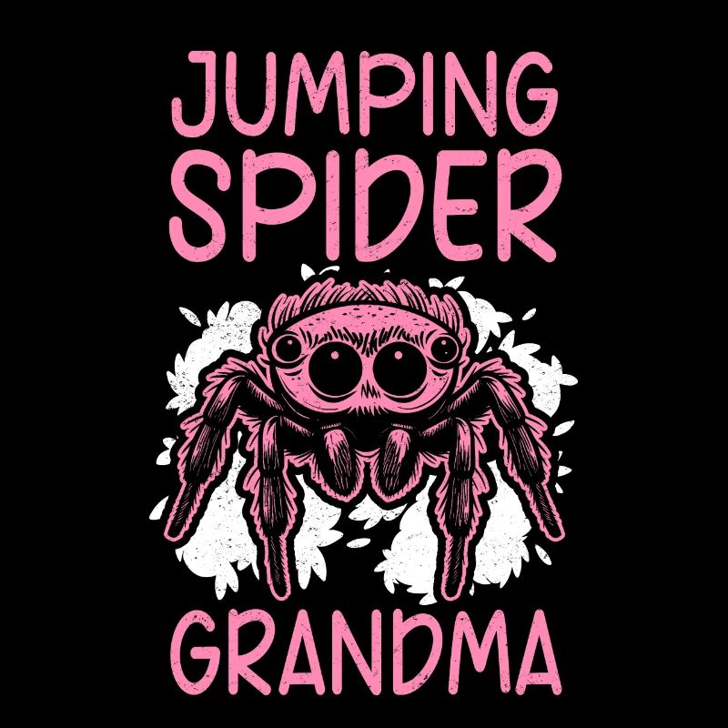 Jumping Spider Grandma Jumping Spiders Gift